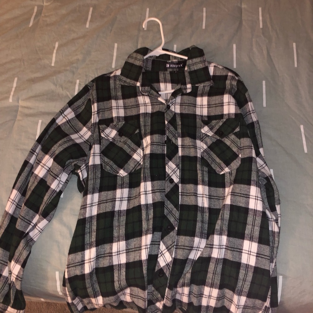 Allegra K Flannel